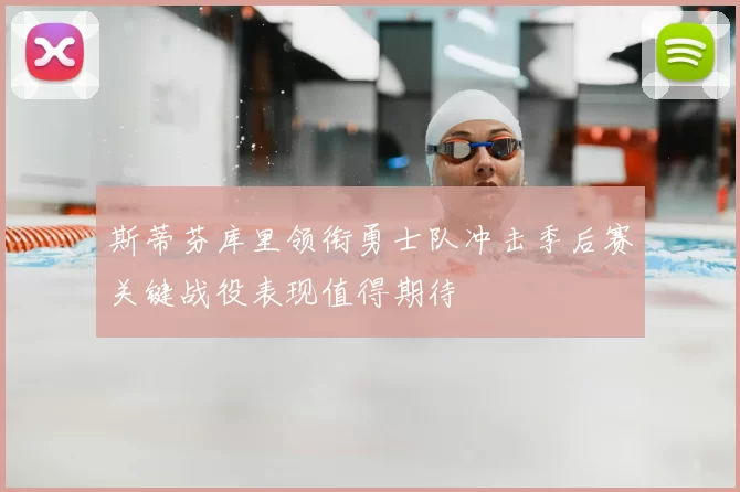 斯蒂芬库里领衔勇士队冲击季后赛关键战役表现值得期待